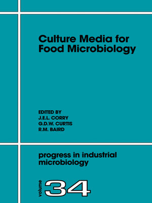 cover image of Culture Media for Food Microbiology